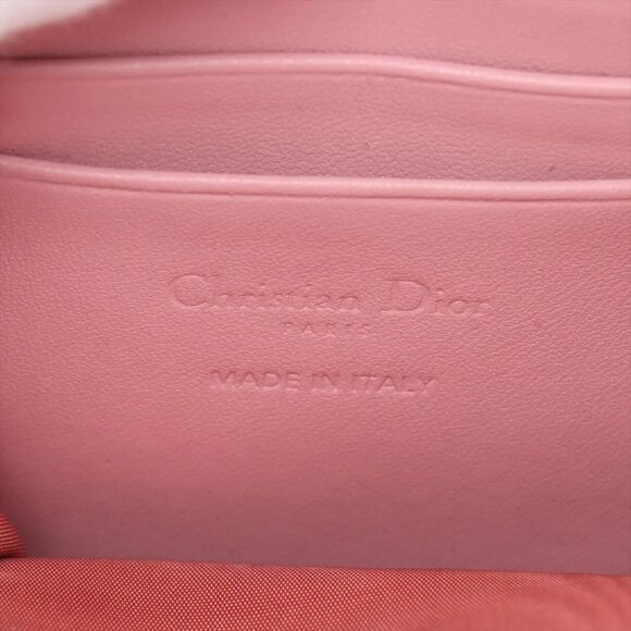 Christian Dior Cannage Phone Holder Leather 2-Way Shoulder Bag – Pink - Picture 7 of 9